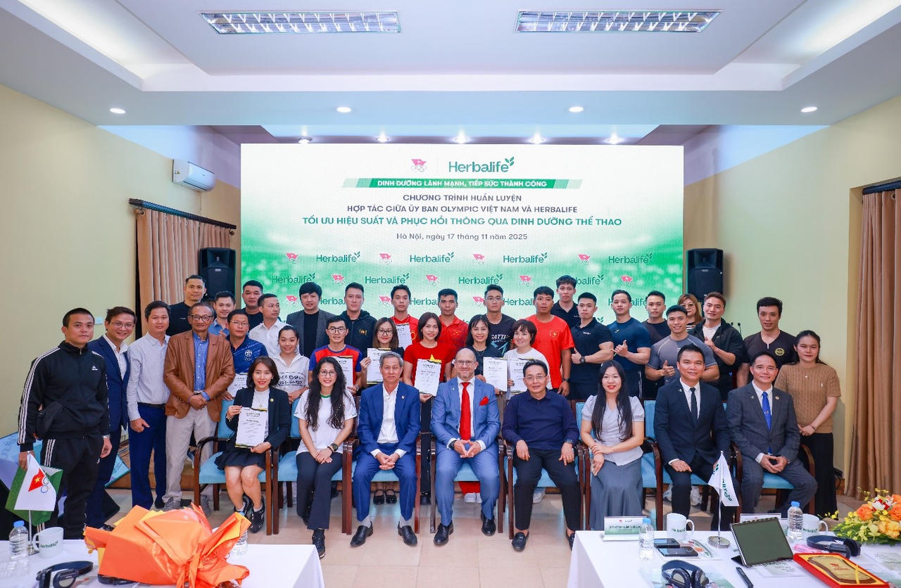 Mục tiêu dài hạn của Herbalife Việt Nam là tạo nền móng vững chắc, góp phần giúp vận động viên được chăm sóc toàn diện về dinh dưỡng, thể chất.