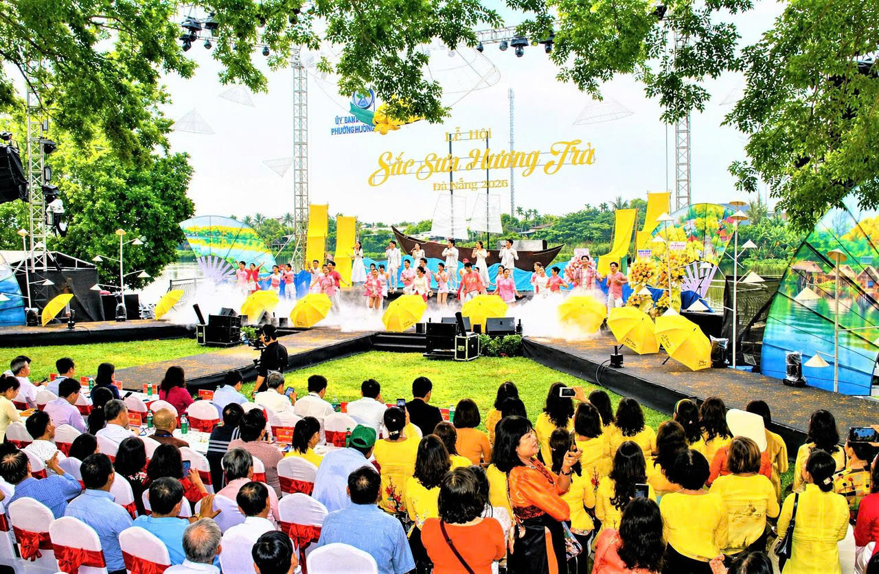 Rộn ràng sắc sưa Hương Trà- Đà Nẵng năm 2026