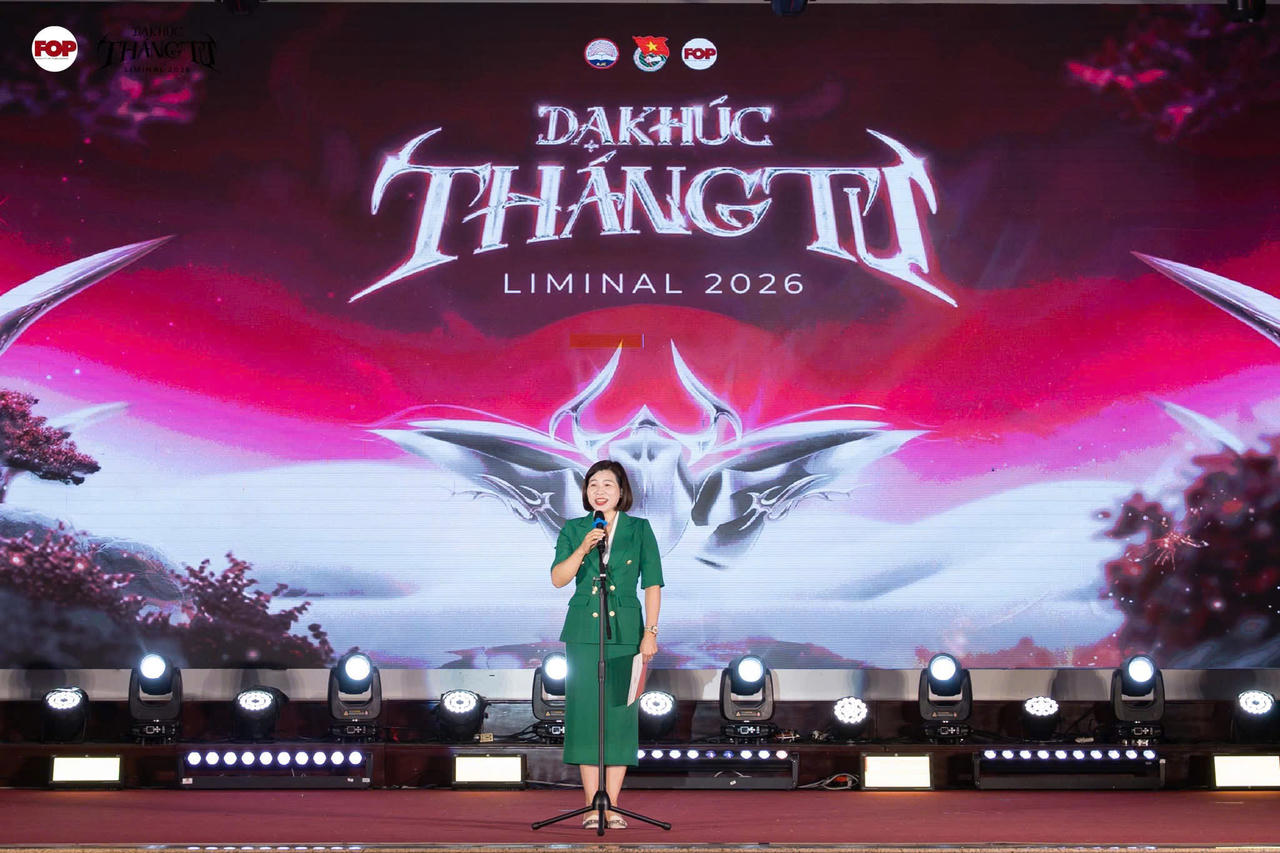 Đêm đại nhạc hội Dạ Khúc Tháng Tư 2026: Dư âm khó quên của sinh viên khoa Xuất bản