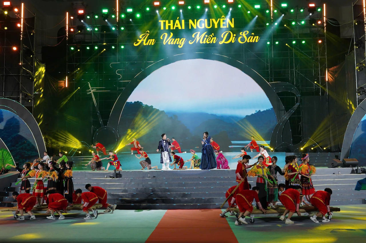 Thái Nguyên tổ chức Chương trình nghệ thuật “Âm vang miền di sản”