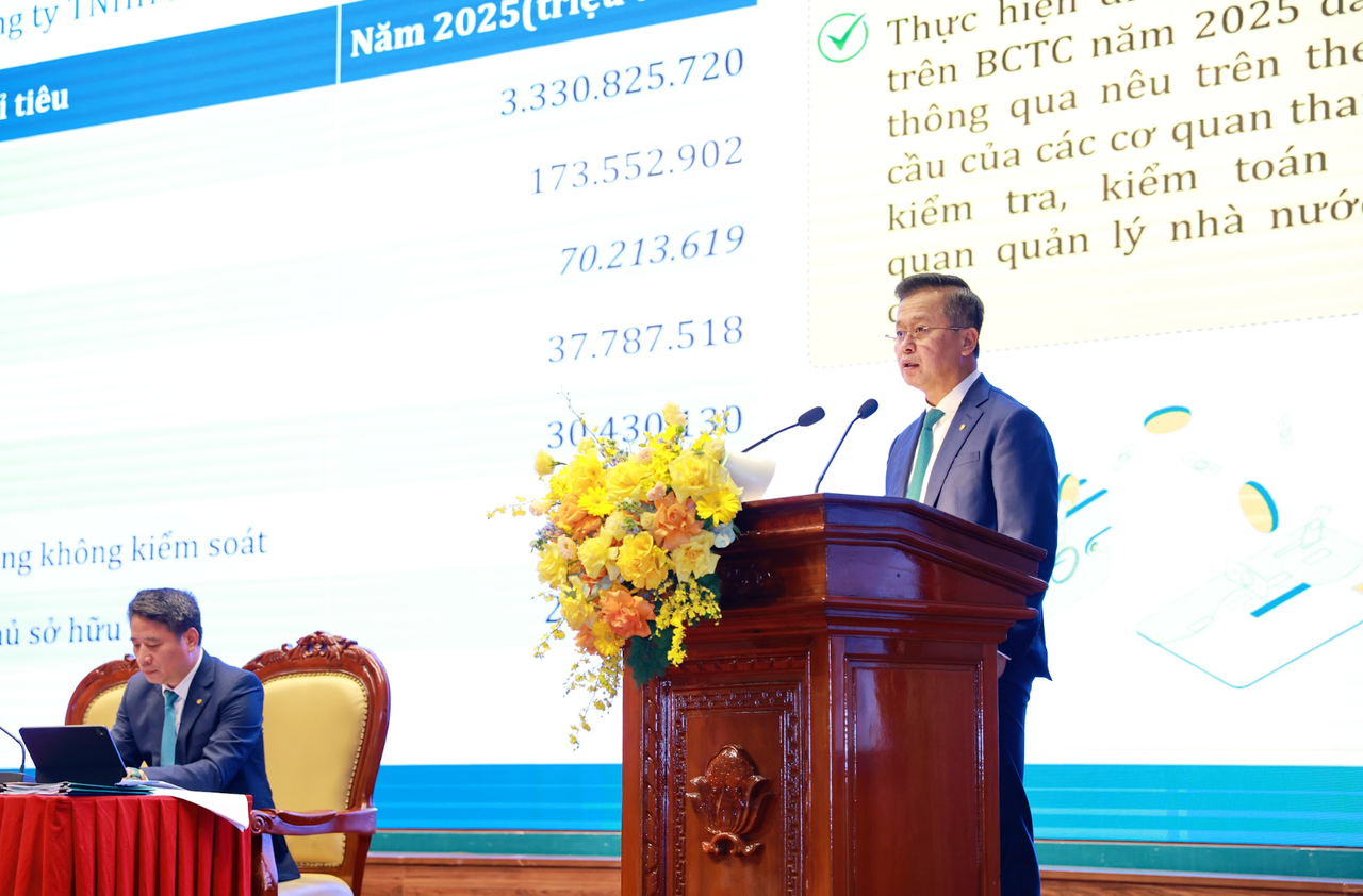 Ông Hoàng Việt Hùng - Phó TGĐ BIDV phát biểu tại sự kiện.