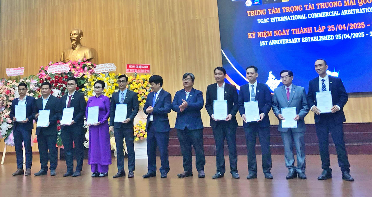 TGAC kỷ niệm 1 năm thành lập, mở rộng mạng lưới trọng tài thương mại