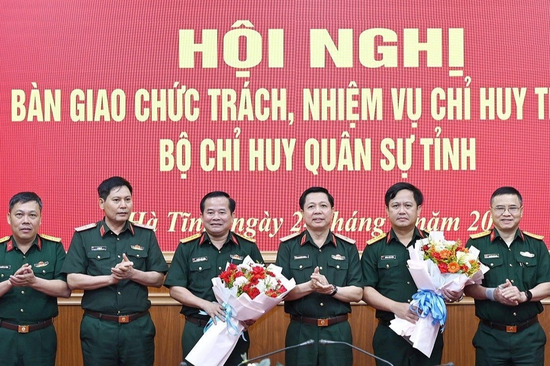 Bộ Chỉ huy Quân sự tỉnh Hà Tĩnh có tân Chỉ huy trưởng