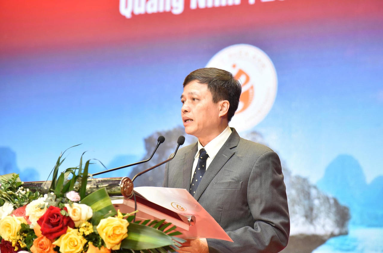 Ông Đỗ Quốc Việt - Phó Cục trưởng Cục Điện ảnh, phát biểu tại chương trình.