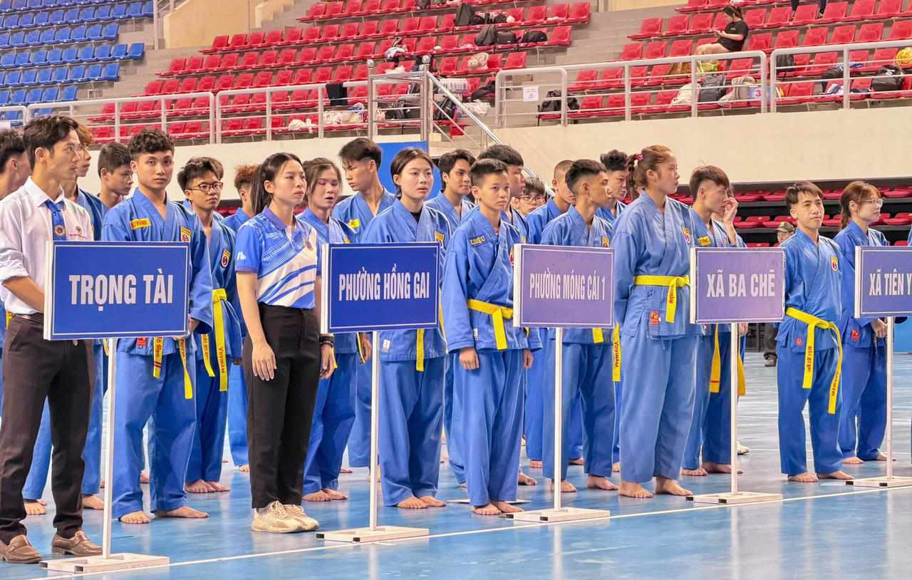 Quảng Ninh khai mạc Giải đấu Vovinam
