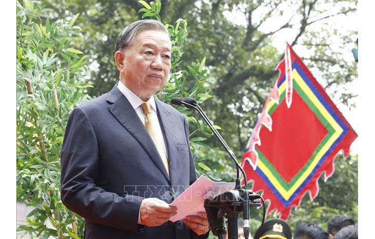 Toàn văn phát biểu của Tổng Bí thư, Chủ tịch nước Tô Lâm tại Lễ dâng hương tưởng niệm các Vua Hùng