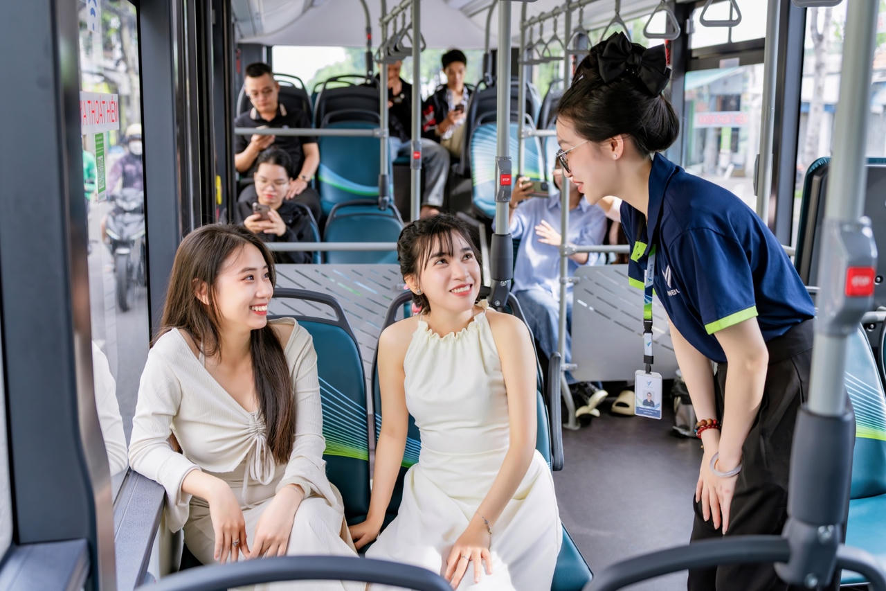 Xe buýt đang dần trở thành phương tiện được nhiều người lựa chọn để di chuyển hằng ngày.