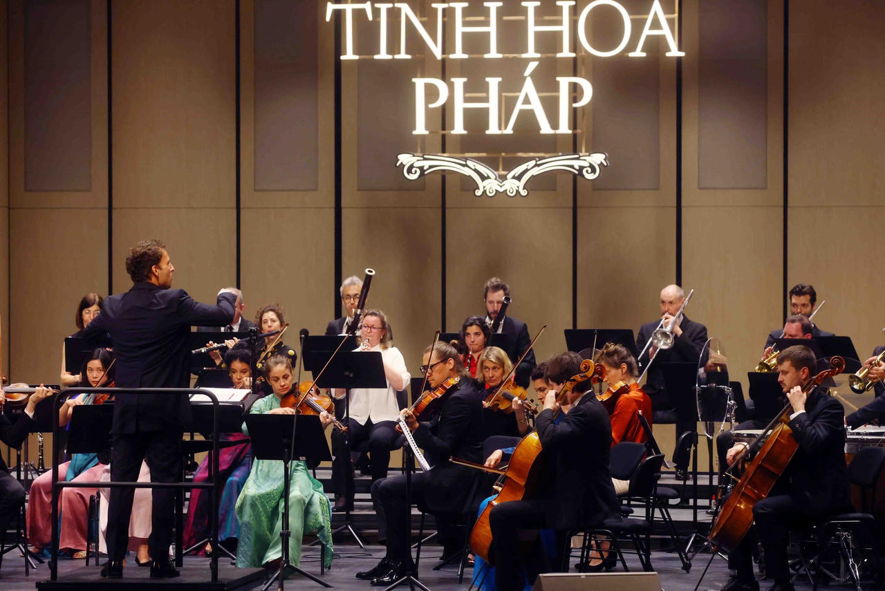  Dàn nhạc Giao hưởng Opera Hoàng gia Versailles - "bảo vật" nước Pháp (ảnh Phạm Kiên).
