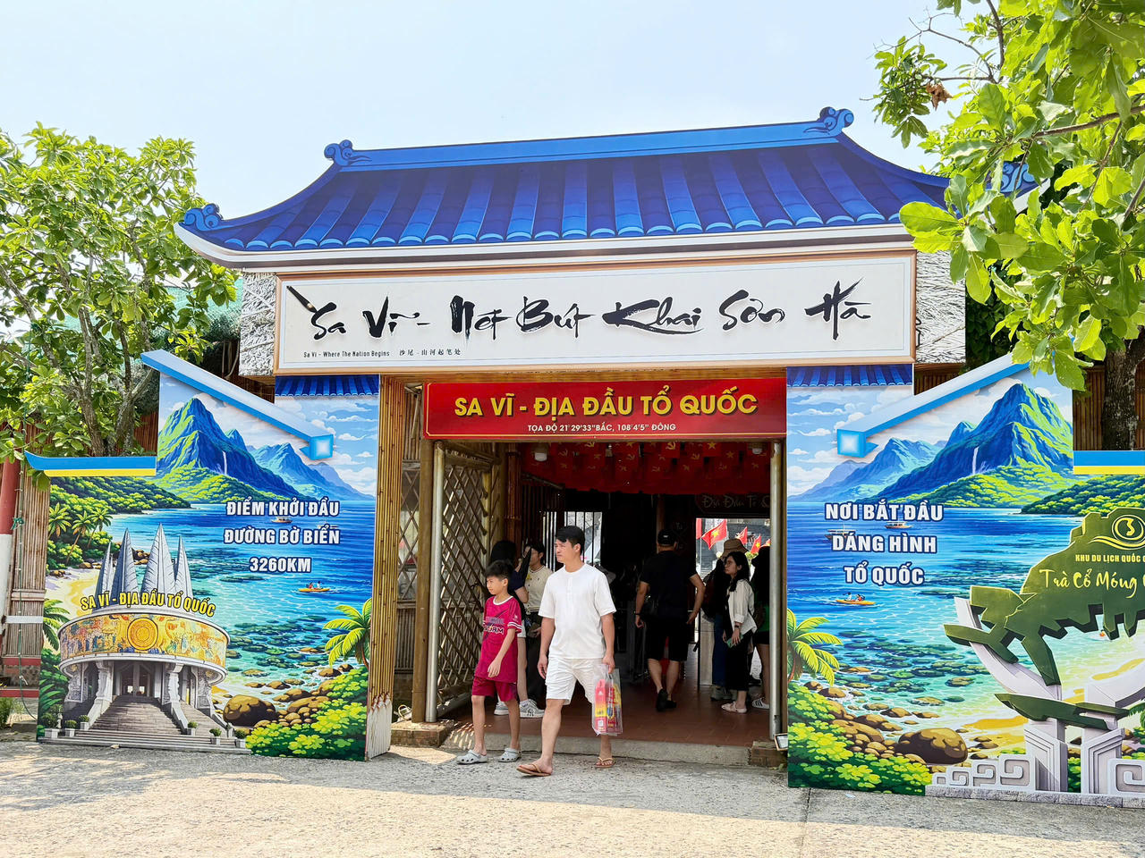 Mũi Sa Vĩ - điểm đến ưa thích của nhiều du khách.