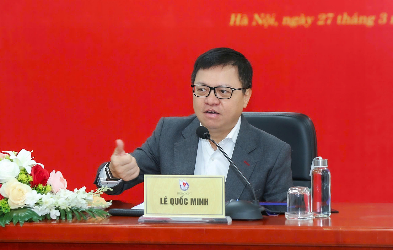 Chủ tịch Hội Nhà báo Việt Nam Lê Quốc Minh. (Ảnh: congluan.vn)