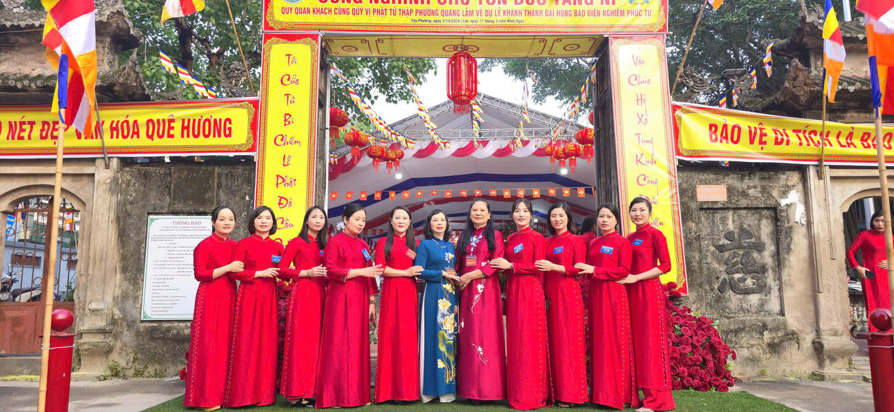 Khánh thành công trình tu bổ chùa Nghiêm Phúc -  di tích lịch sử văn hóa cấp quốc gia 