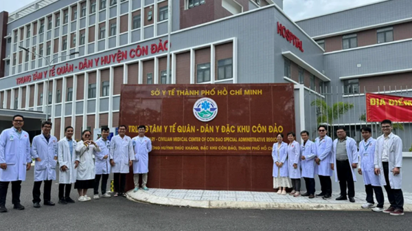 Cứu bệnh nhân nhồi máu não cấp ở Côn Đảo