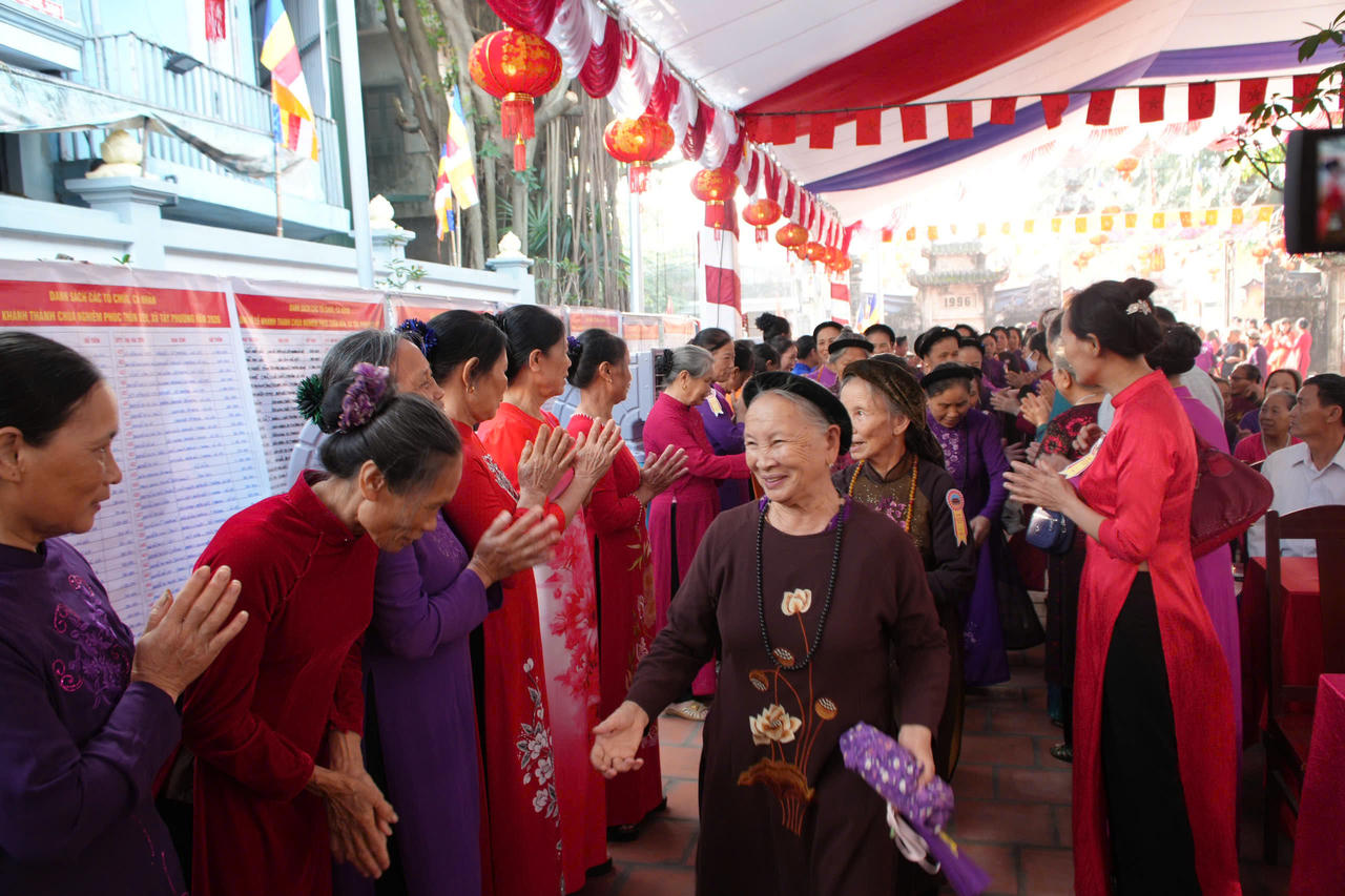 Khánh thành công trình tu bổ chùa Nghiêm Phúc -  di tích lịch sử văn hóa cấp quốc gia 