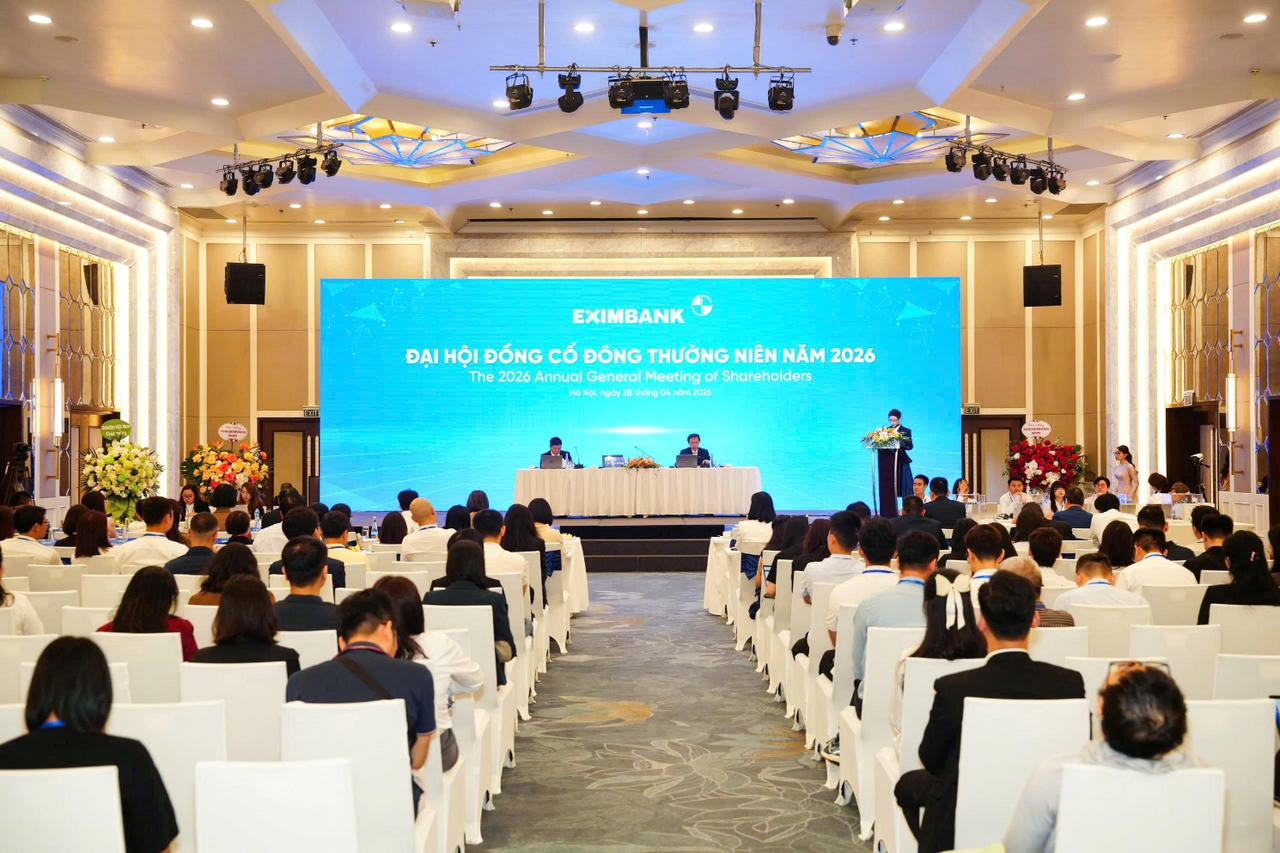 ĐHĐCĐ Eximbank năm 2026: Thông qua định hướng tái thiết nền móng và triển khai Chiến lược 5 năm (2026 – 2030).