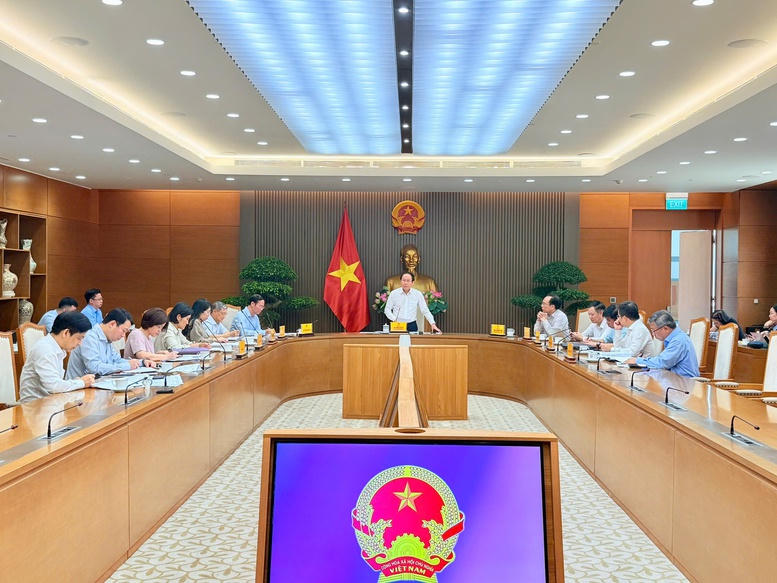 Toàn cảnh cuộc họp. (Ảnh: VGP).