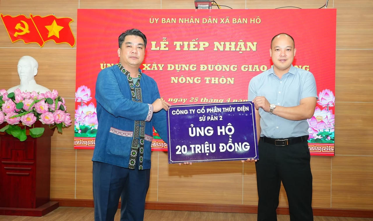 Xã Bản Hồ ký kết hợp tác với doanh nghiệp, nhà máy, thủy điện thúc đẩy phát triển bền vững