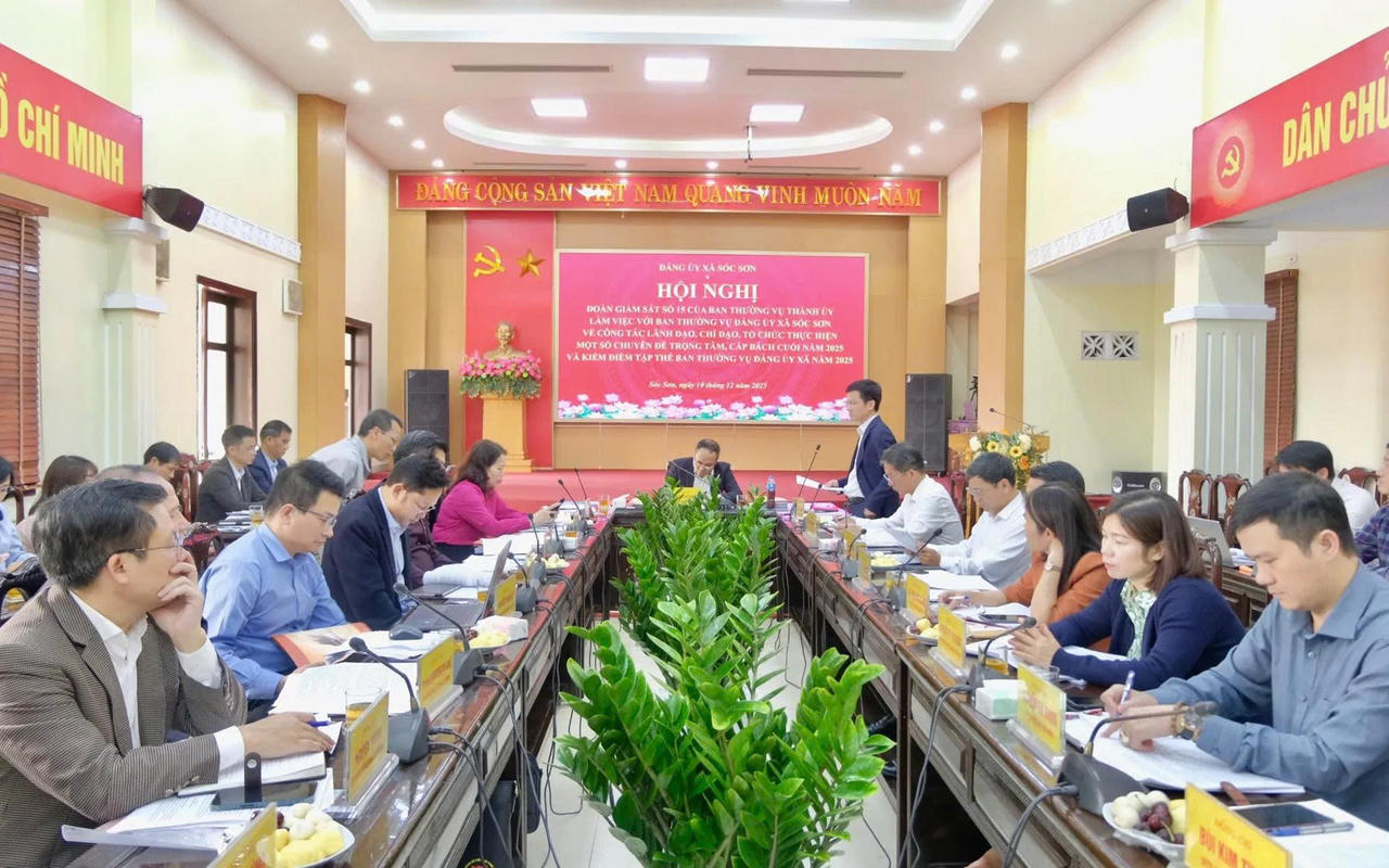 Nâng cao hiệu quả công tác kiểm tra, giám sát của Đảng ủy cấp xã tại Hà Nội