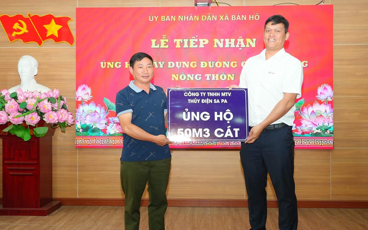 Xã Bản Hồ ký kết hợp tác với doanh nghiệp, nhà máy, thủy điện thúc đẩy phát triển bền vững