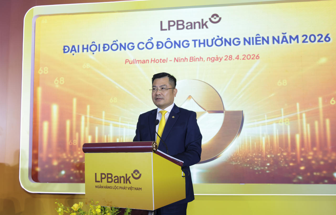 ĐHĐCĐ LPBank (LPB) 2026: Trình phương án lập ngân hàng con tại VIFC, chốt tỷ lệ chia cổ tức tiền mặt kỷ lục 30%