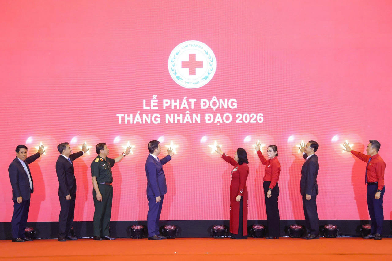 Phát động Tháng Nhân đạo 2026: Viết tiếp hành trình 80 năm nhân ái vì cộng đồng