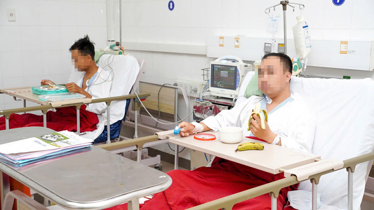 Các bệnh nhân được ghép tạng phục hồi rất tích cực.