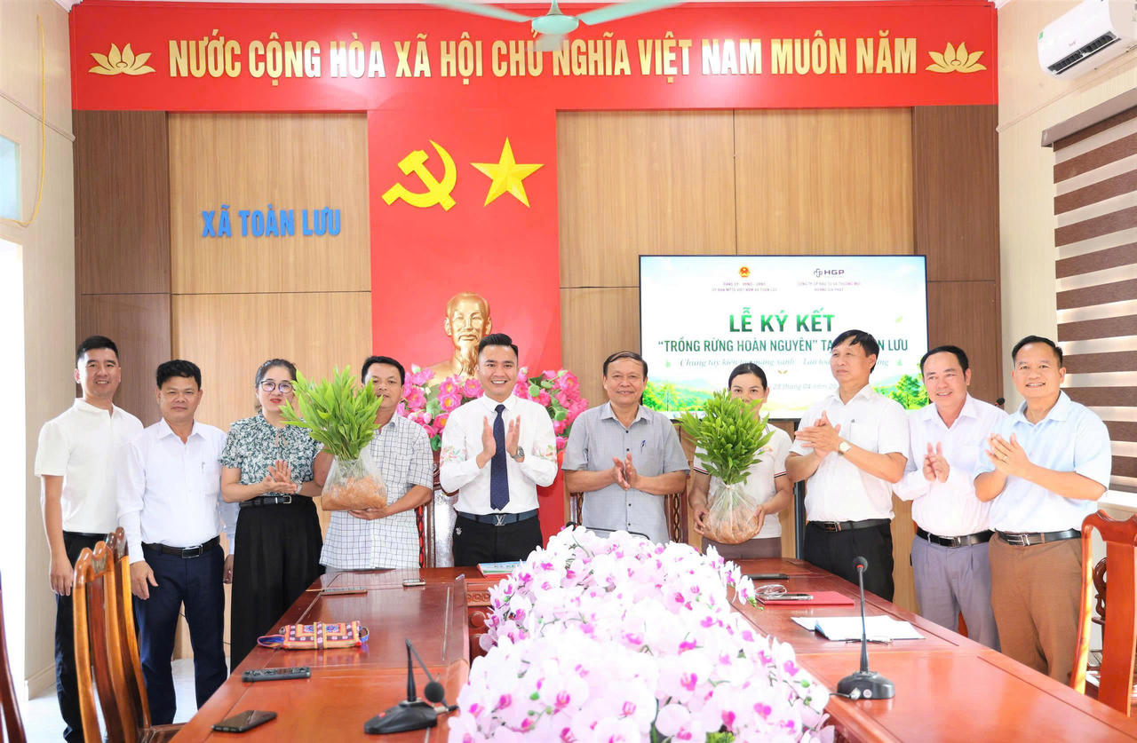 Hoàng Gia Phát Group 'Gieo mầm xanh sau bão': Ký kết trồng rừng theo chuẩn FSC tại Hà Tĩnh&nbsp;