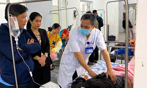 46 bệnh nhân nghi bị ngộ độc thực phẩm ở Quảng Trị
