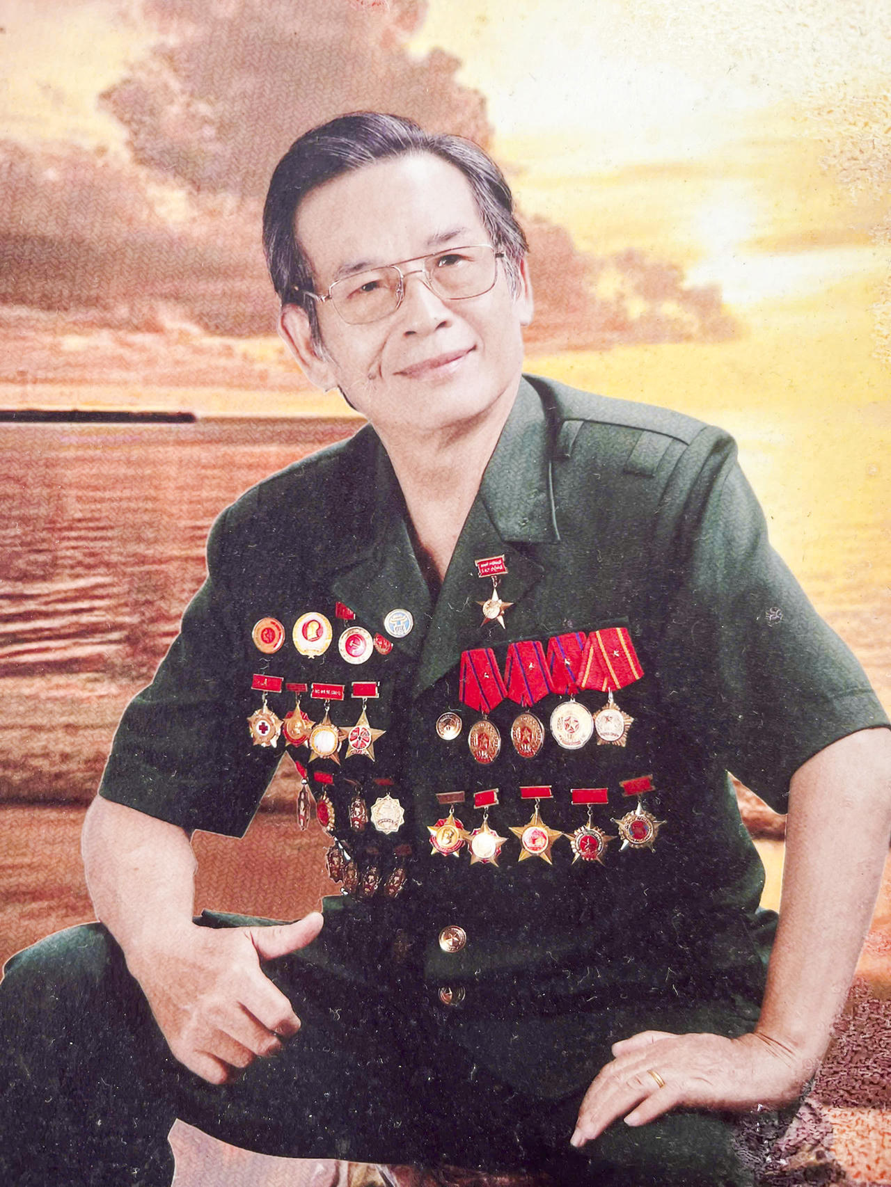 Cựu chiến binh - Anh hùng Lao động Vũ Đức Thiện.