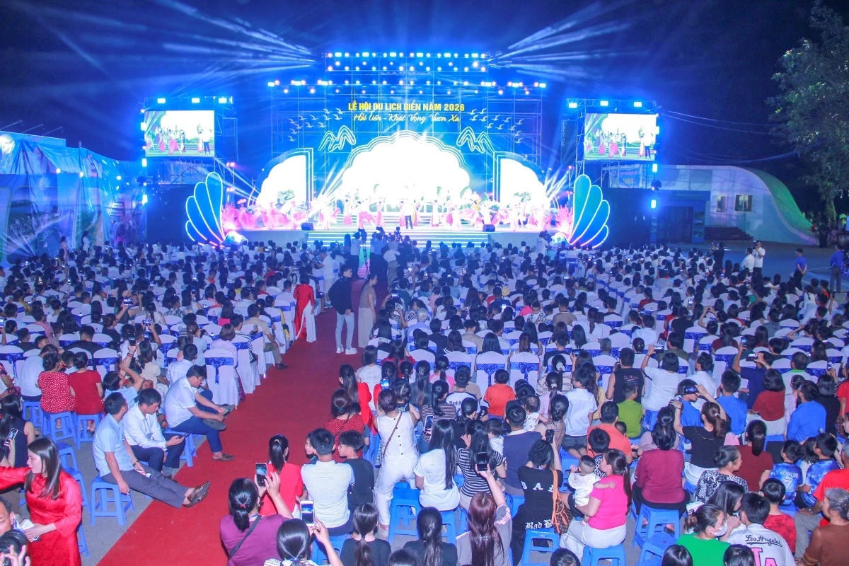 Quang cảnh buổi lễ.