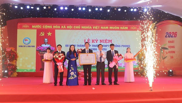 Trường THPT Lê Hồng Phong (Quảng Trị) - 60 năm hun đúc trí tuệ, bồi đắp nhân cách