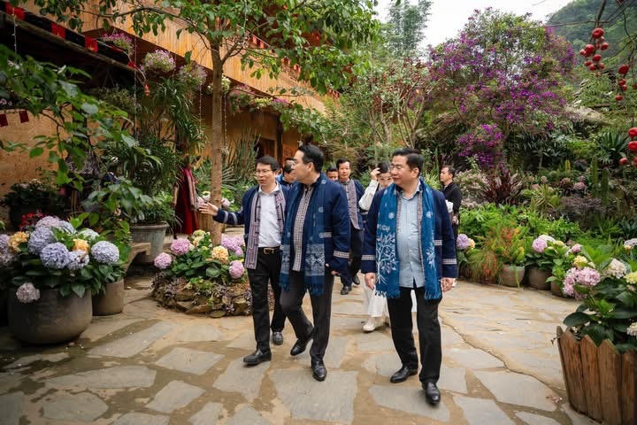 Chủ tịch UBND tỉnh Lào Cai thăm và làm việc với Khu du lịch Cát Cát.