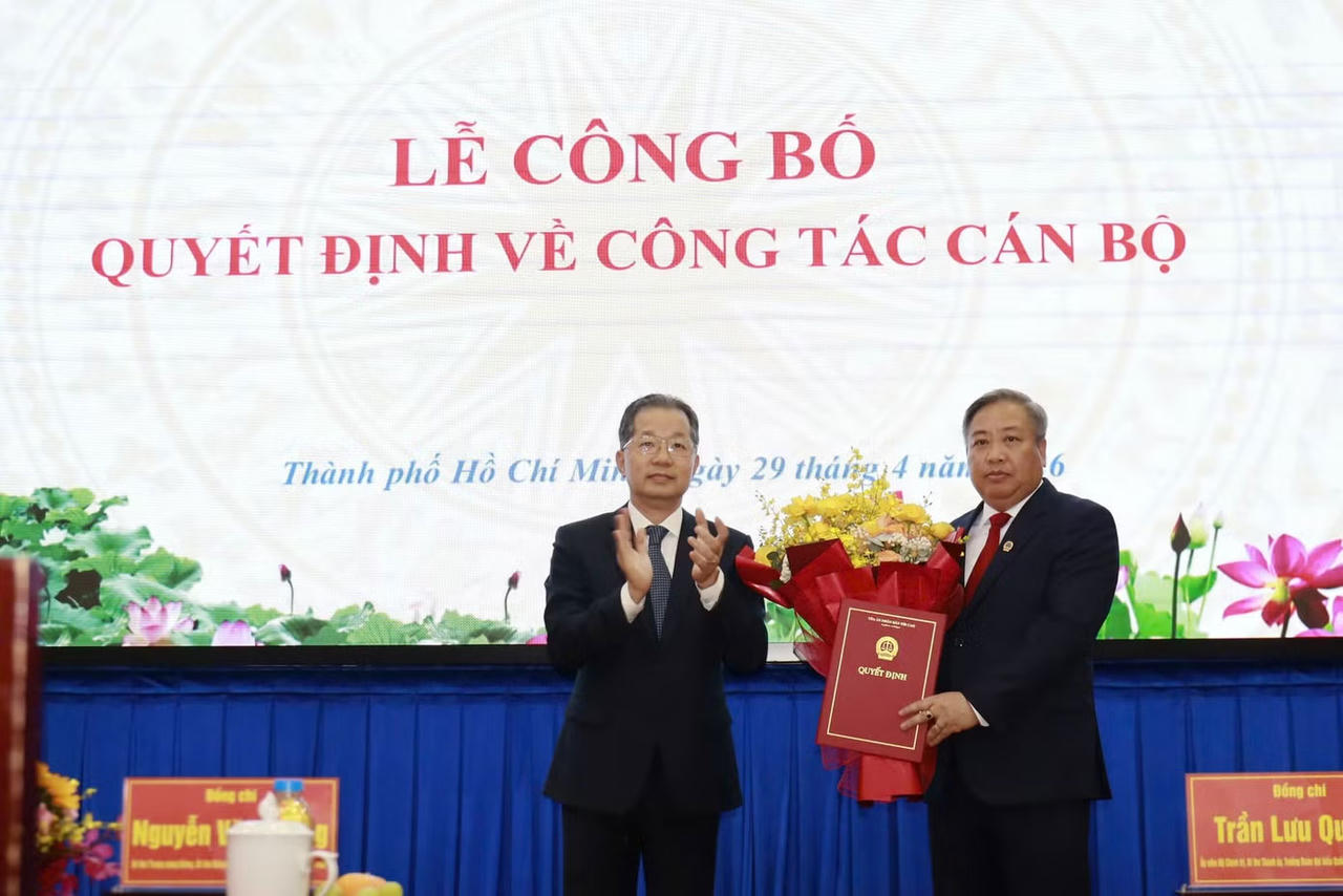 Ông Phạm Quốc Hưng giữ chức Chánh án TAND TP HCM