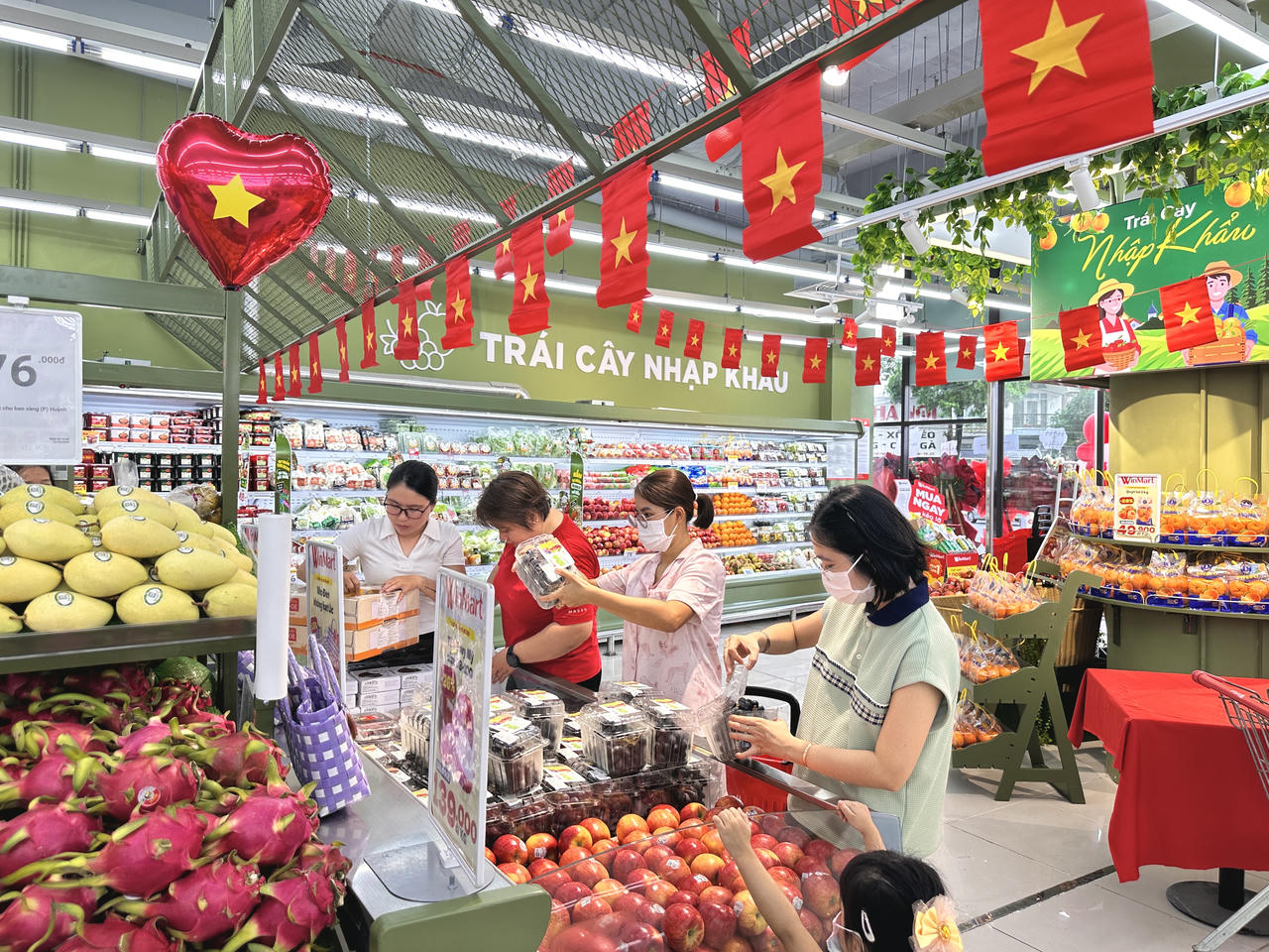 Nhiều chương trình ưu đãi tại hệ thống Winmart.