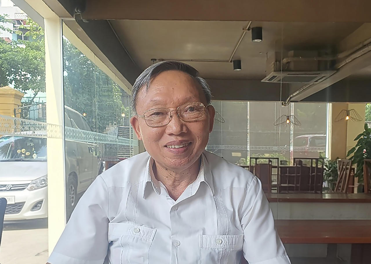 Đại tá, PGS.TS Bùi Đình Bôn - nguyên Thư ký khoa học Hội đồng lý luận Trung ương. Ảnh Lê Đồng