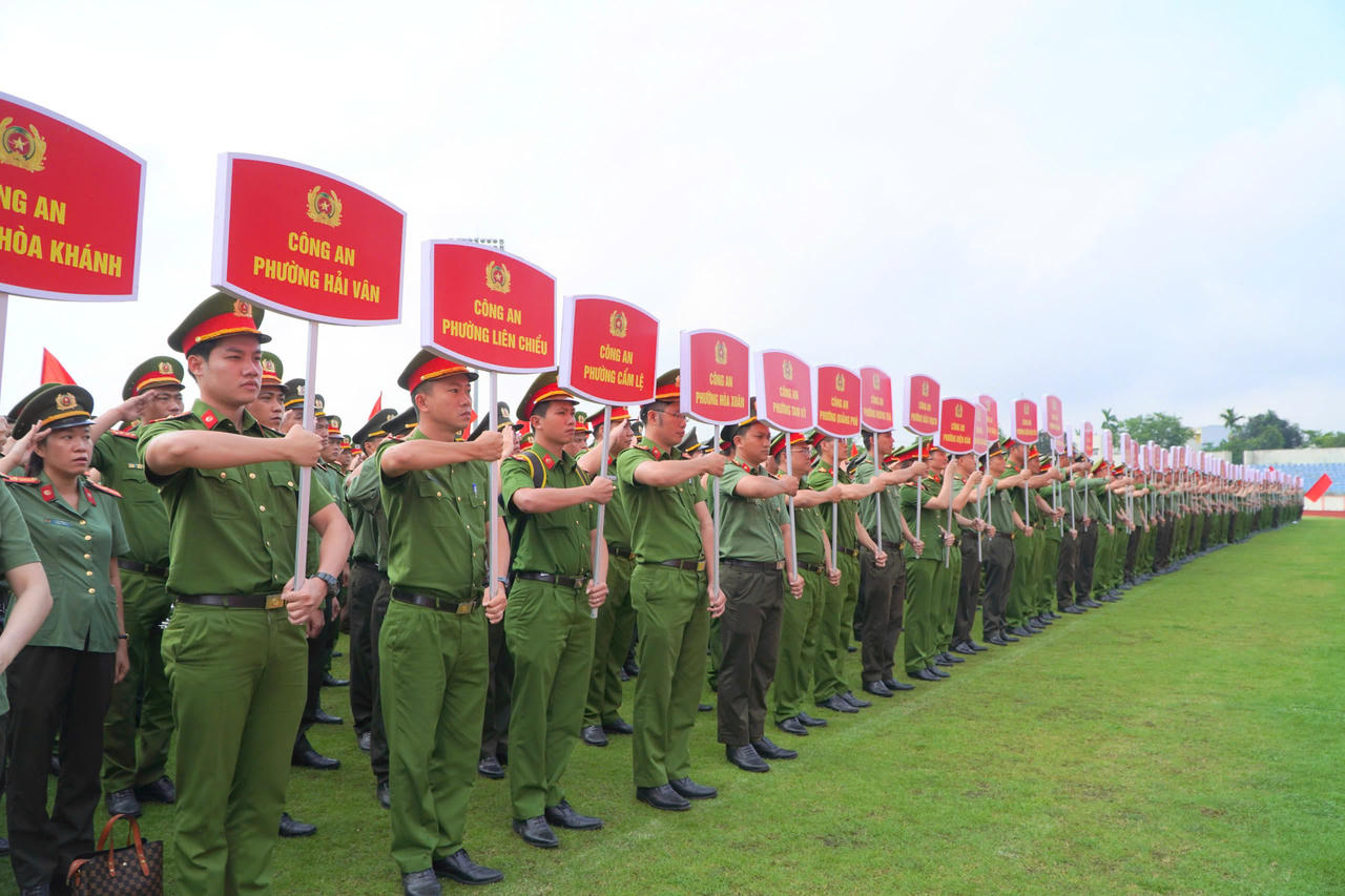 Gần 1.600 vận động viên tham gia Hội thao 'Khỏe vì an ninh Tổ quốc' Công an TP Đà Nẵng