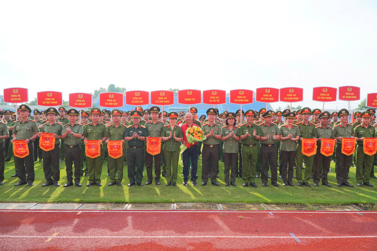 Gần 1.600 vận động viên tham gia Hội thao 'Khỏe vì an ninh Tổ quốc' Công an TP Đà Nẵng