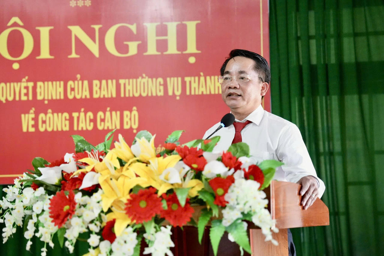 Ông Võ Như Toàn - Phó Giám đốc Sở Nông nghiệp và Môi trường TP Đà Nẵng giữ chức Bí thư Đảng ủy xã Trà Tập, nhiệm kỳ 2025- 2030.