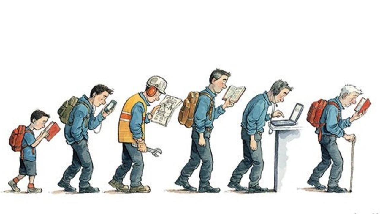 Học tập suốt đời phải được ưu tiên là chính sách chiến lược với cách tiếp cận toàn diện hơn. (Ảnh minh họa. Nguồn AI)