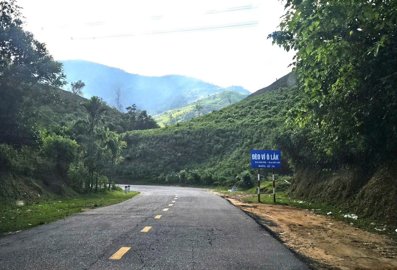 Cảnh báo mất an toàn giao thông trên đèo Vi Ô Lắk