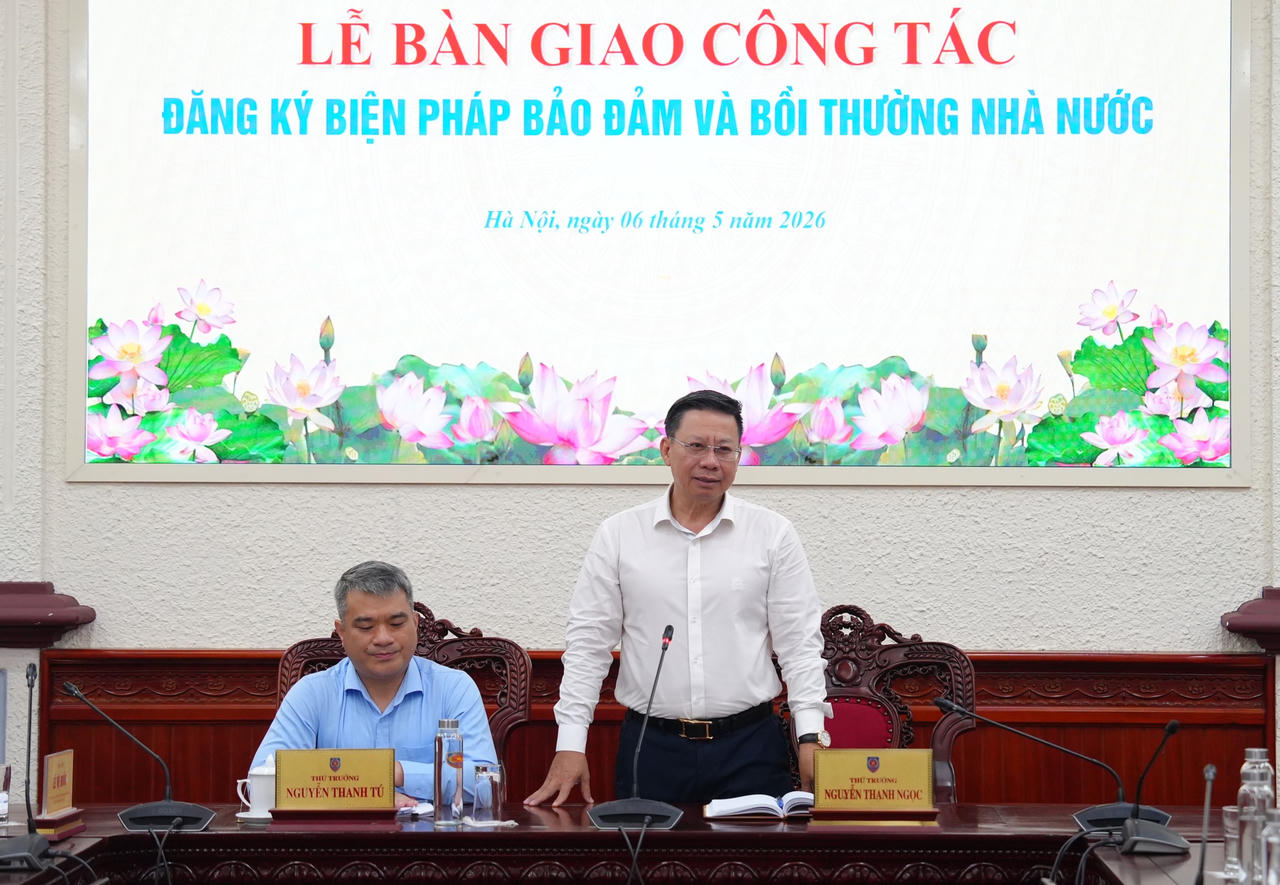 Thứ trưởng Nguyễn Thanh Ngọc phát biểu