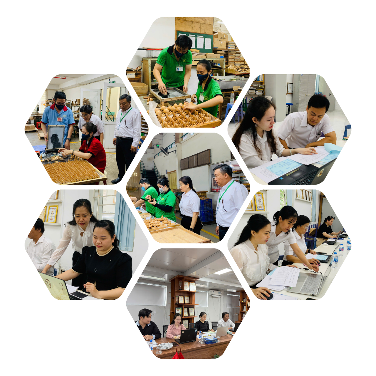 Hình ảnh thực tế tại đơn vị. (Ảnh: Hồng Loan)