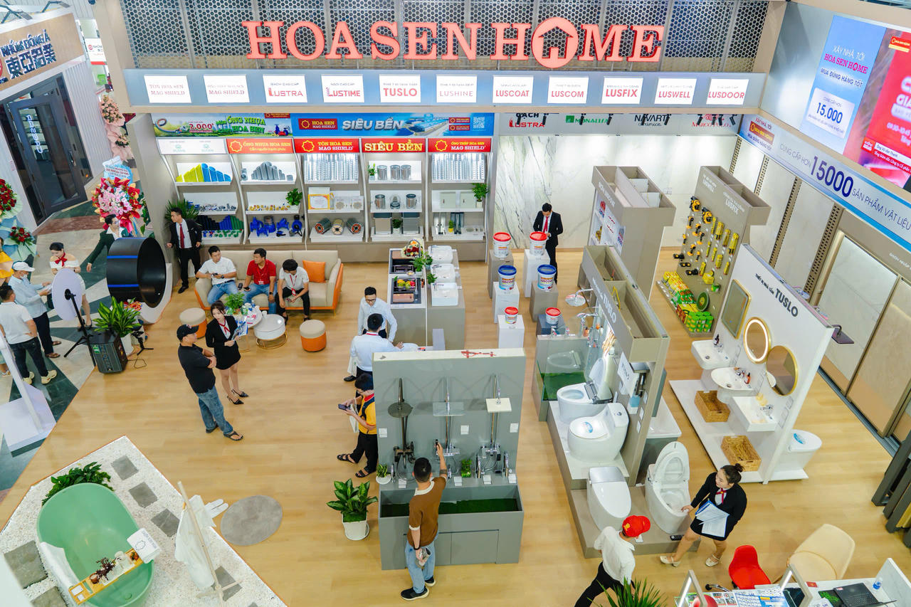 Hoa Sen Home mang trải nghiệm mua sắm 'Một điểm đến' tới Triển lãm Quốc tế Vietbuild Đà Nẵng 2026