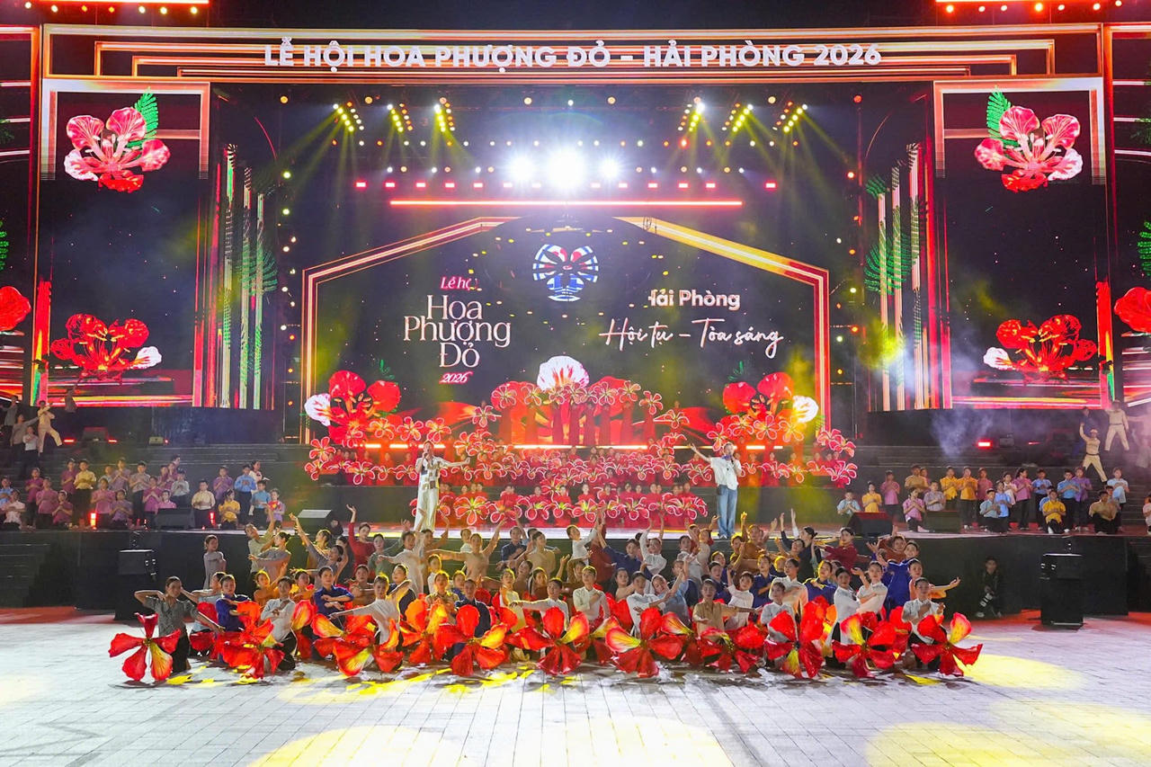 Tổng duyệt Lễ hội Hoa Phượng Đỏ Hải Phòng 2026