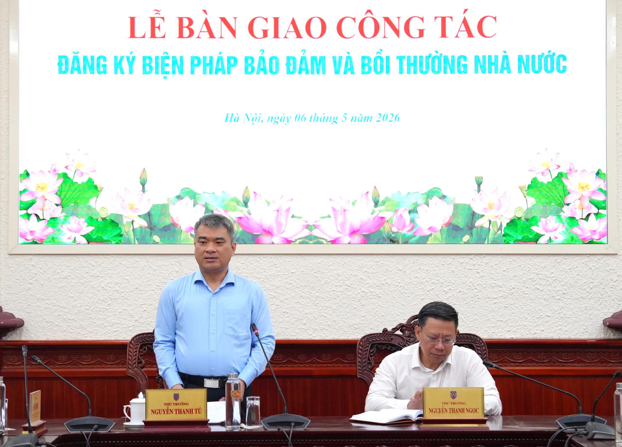 Thứ trưởng Nguyễn Thanh Tú phát biểu