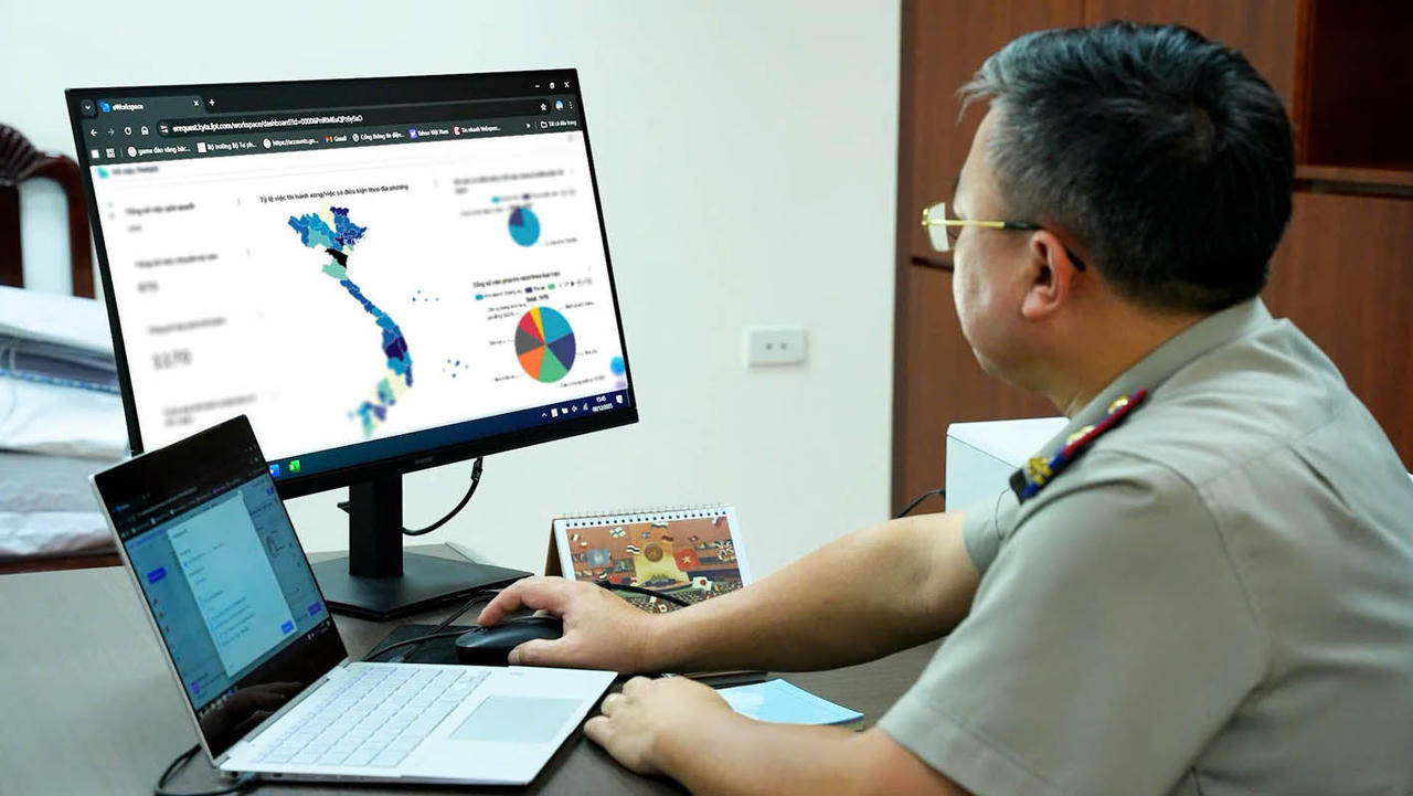 Thúc đẩy cải cách hành chính, tăng tính công khai, minh bạch trong hoạt động thi hành án dân sự