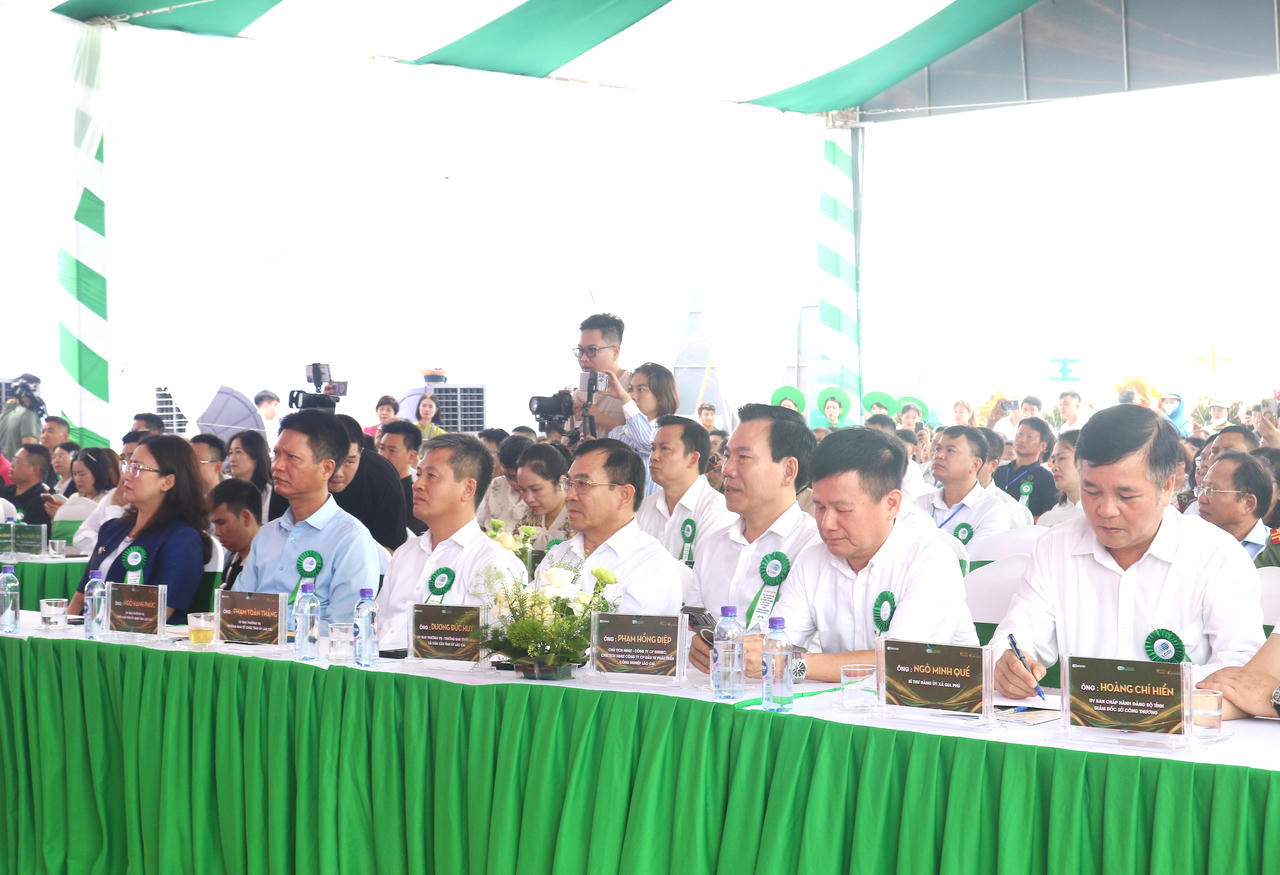 Khởi công CCN Thống Nhất 1, tạo động lực phát triển công nghiệp xanh tại Lào Cai
