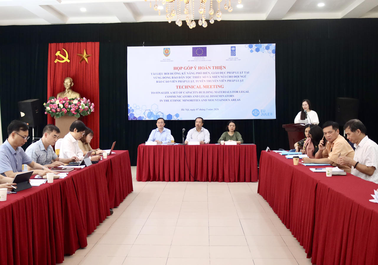 Quang cảnh cuộc họp. (Ảnh: PV)
