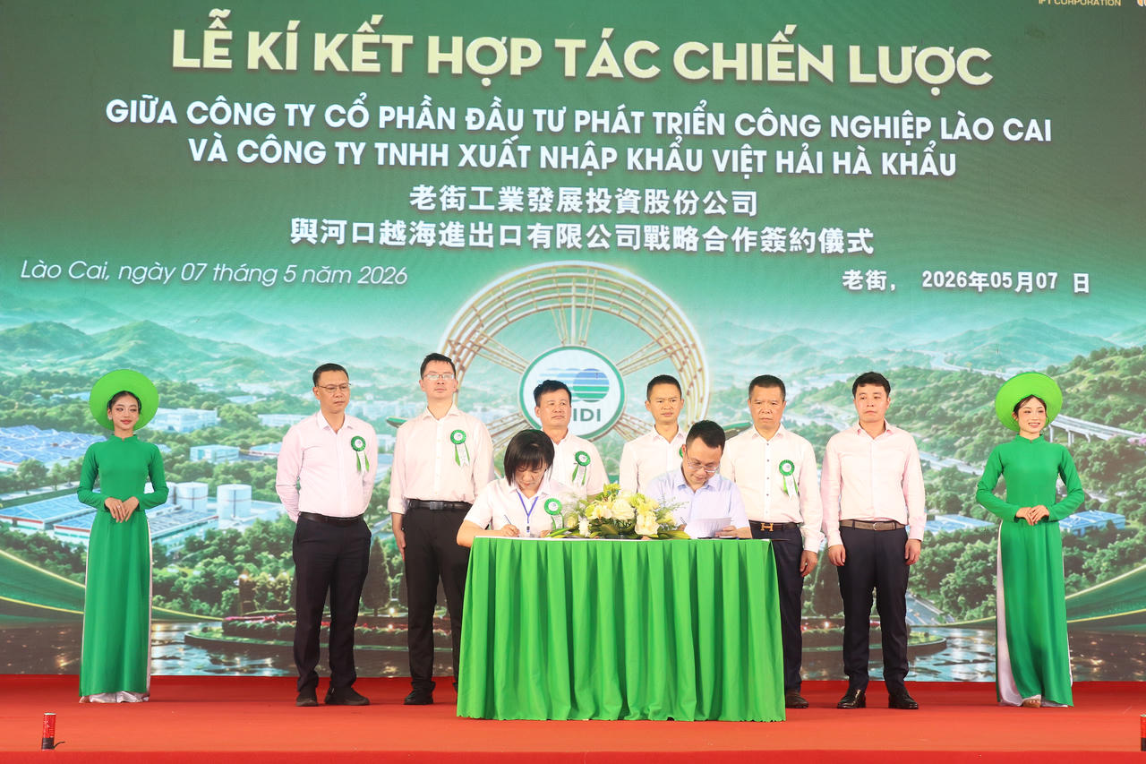 Khởi công CCN Thống Nhất 1, tạo động lực phát triển công nghiệp xanh tại Lào Cai