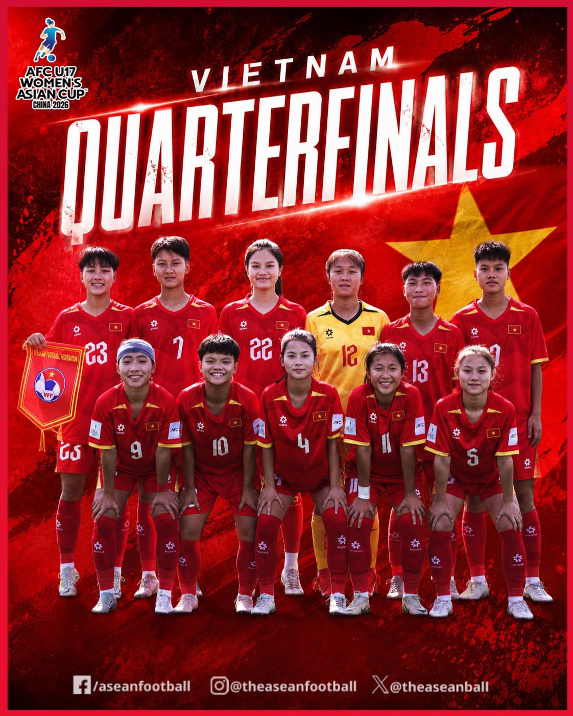 U17 nữ Việt Nam nhận thưởng lớn từ VFF