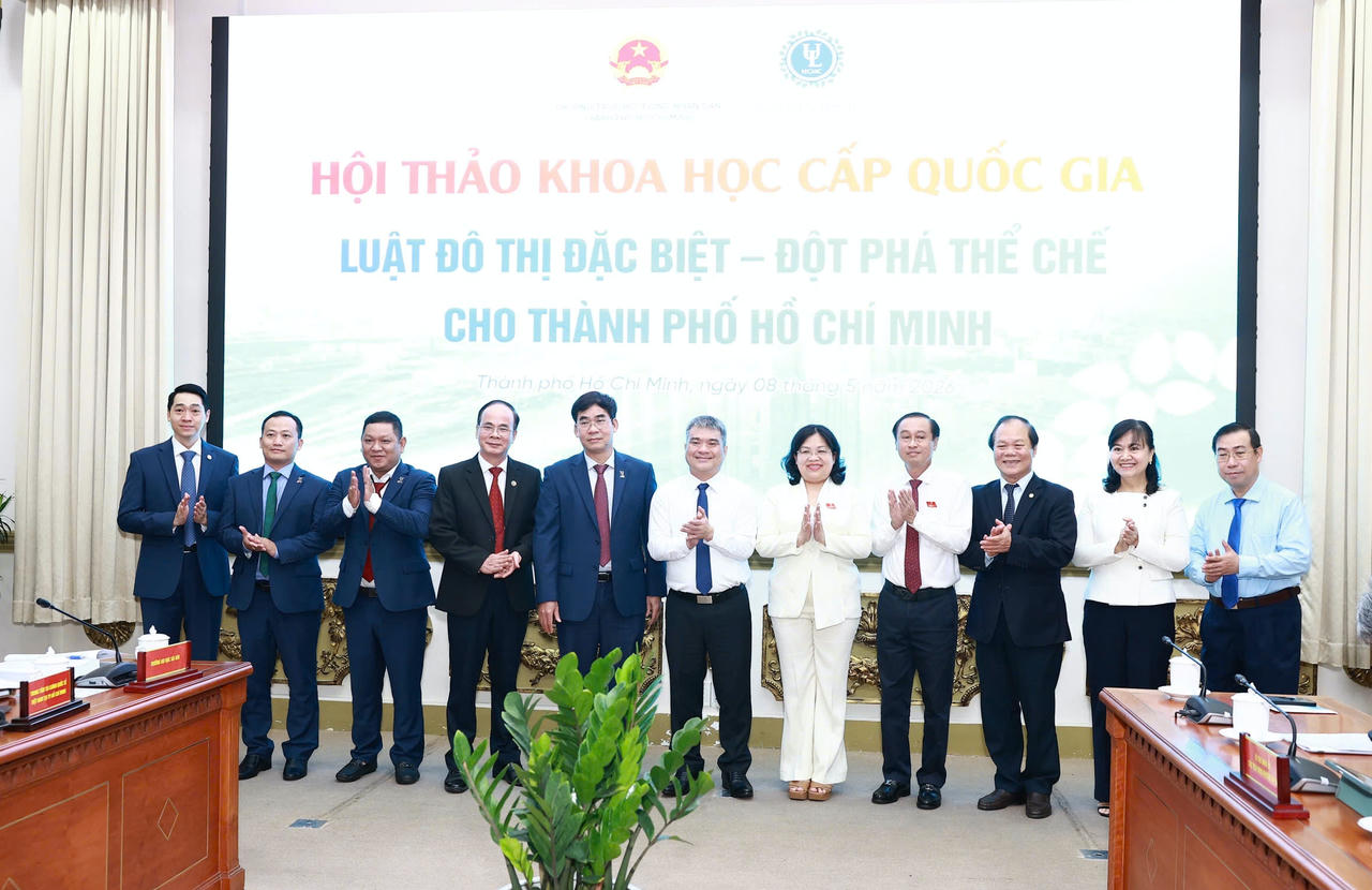 Hội thảo thu hút sự tham gia của nhiều chuyên gia, nhà khoa học và lãnh đạo sở ngành.